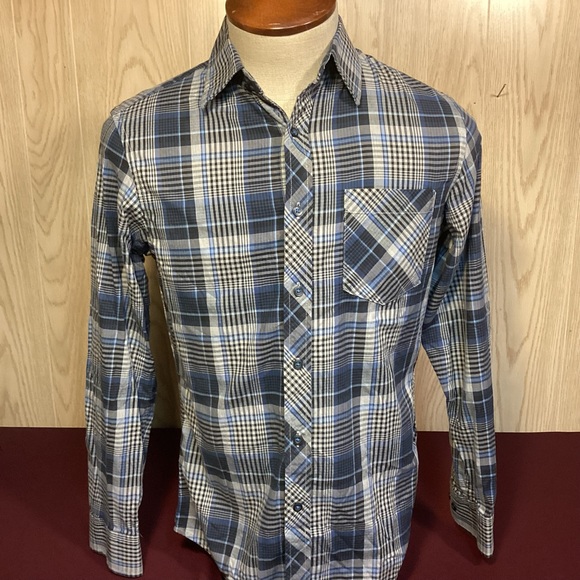 Banana Republic mens plaid button down shirt  size small - Picture 1 of 10